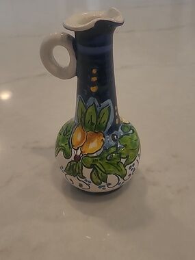Hand-painted Olive Oil Dispenser